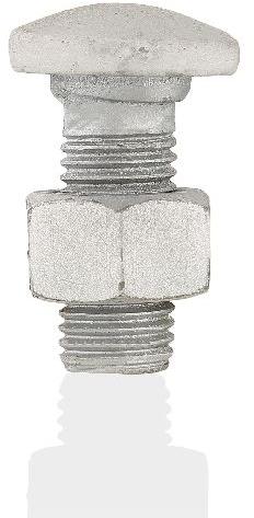 Snap Head Bolts & Nuts, for Industrial, Color : Metallic