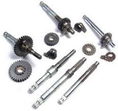 Alloy Steel two wheeler Gear shaft, for Automotive Use, Feature : Corrosion Resistance, Fine Finishing