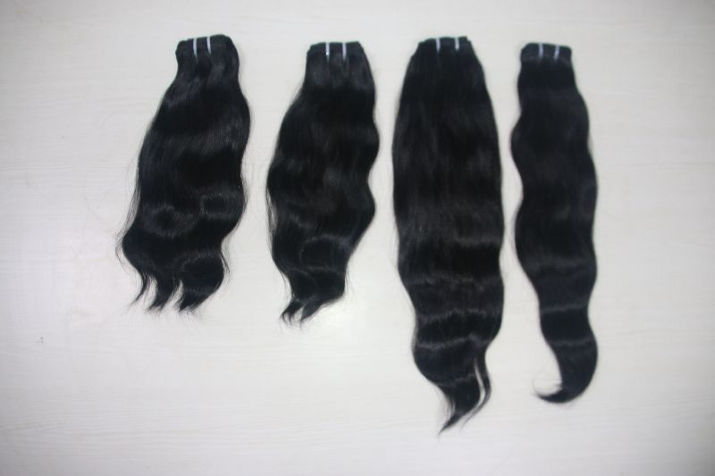 Body Wave Human Hair Extension, for Parlour, Personal, Style : Straight, Wavy