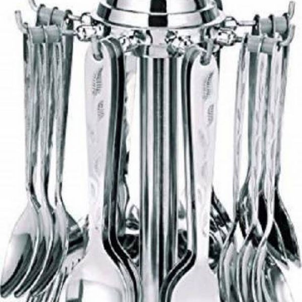 Polished Stainless Steel Akosha Quantum Cutlery Set, Style : Modern