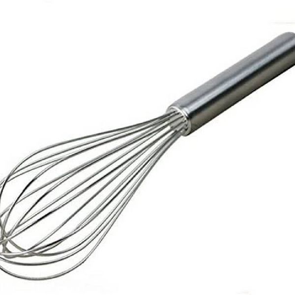 Akosha Polished Stainless Steel SS Whisk, for Home, Office, Restaurants, Shop, Pattern : Plain
