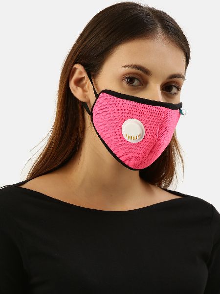 Pink Ear Loop Face Mask