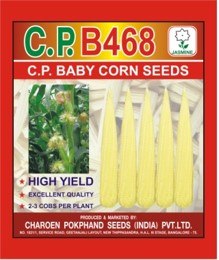 C.P. B468 Baby Corn Seeds, Packaging Type : Plastic Pouch