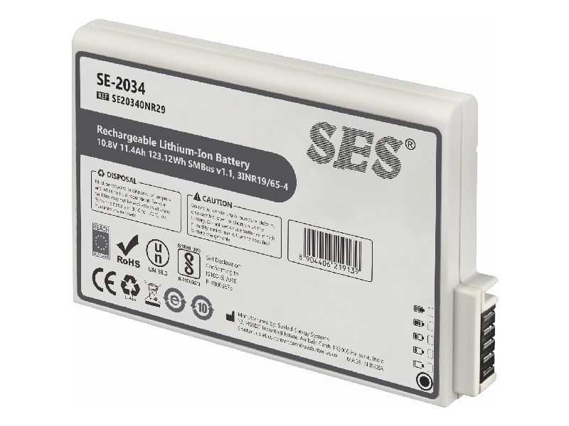 Smart Rechargeable lithium ion battery, SE-2034, 10.8V 11400mAH