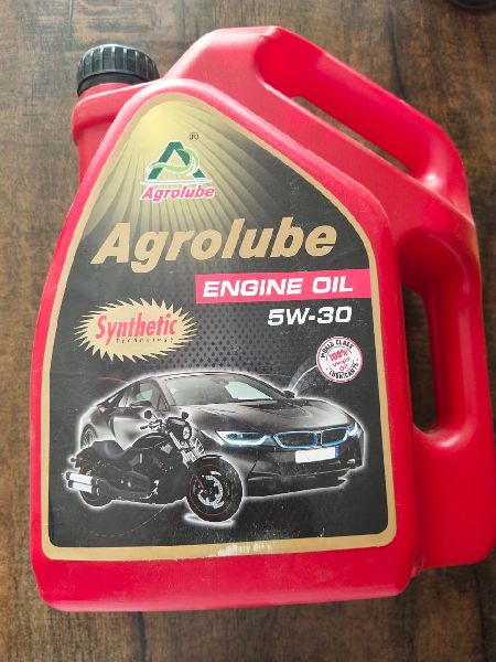 Agrolube 5W-30 Engine Oil, for Automobiles, Packaging Size : 5ltr