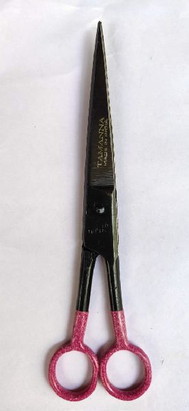 HAIR CUTTING SCISSORS IN BLACK COTTED, Style : Belt