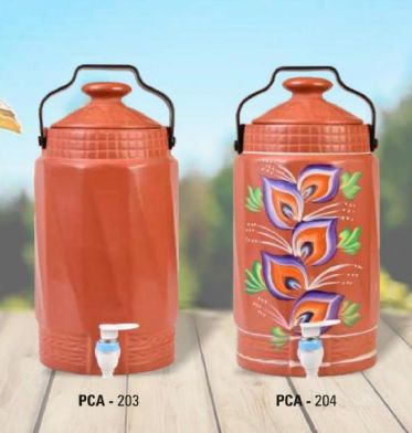 10 Ltr Terracotta Water Jugs, Feature : High Quality, Perfect Shape, Fine Finishing