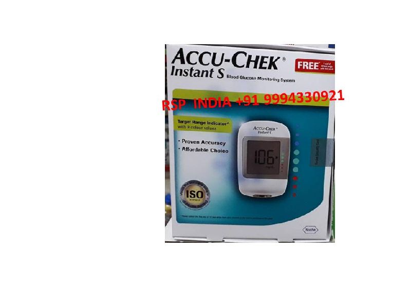 ACCU CHEK INSTANT S BLOOD GLUCOSE MONITORING SYSTEM