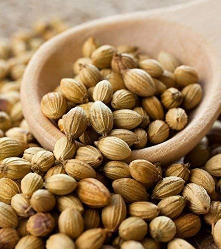 Organic coriander seeds, for Cooking, Color : Brown