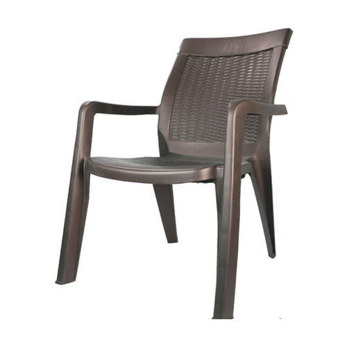 Square Matty Tesla Plastic Luxury Chair, Color : Brown