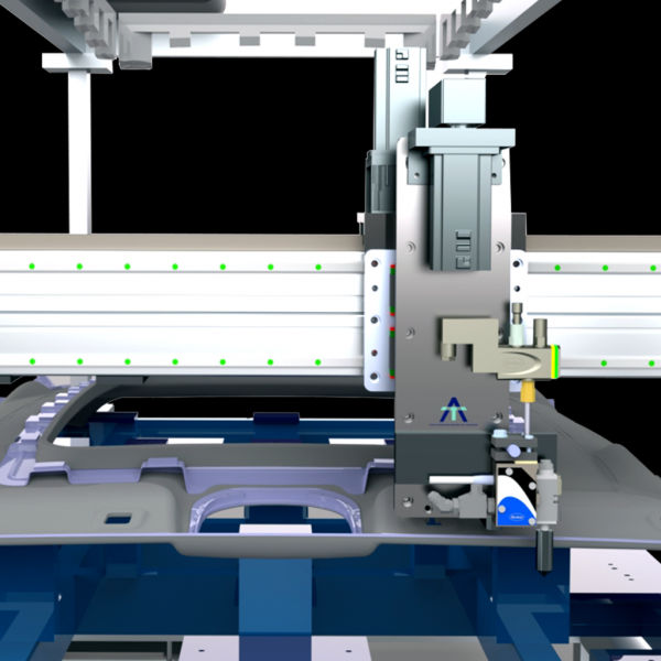 Glue Dispensing Cartesian Robotic System, Voltage : 220-240V