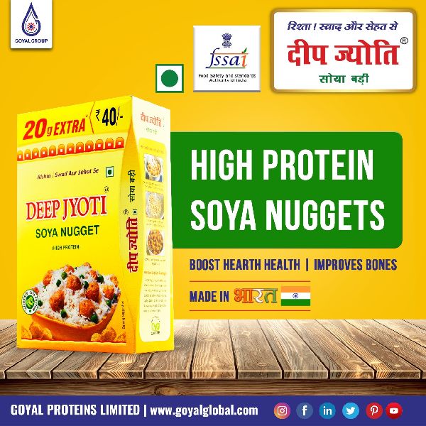 Deep Jyoti Soya Nuggets High Proteins