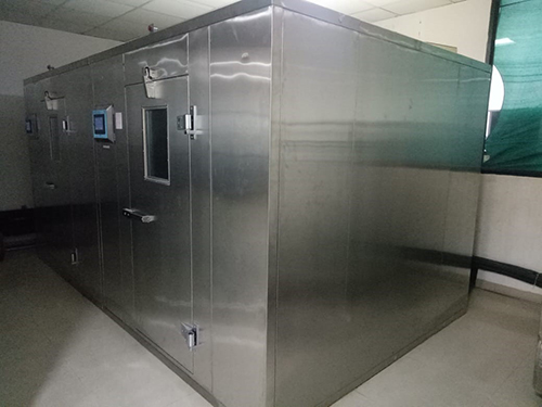 Polished Walk in Stability Chamber