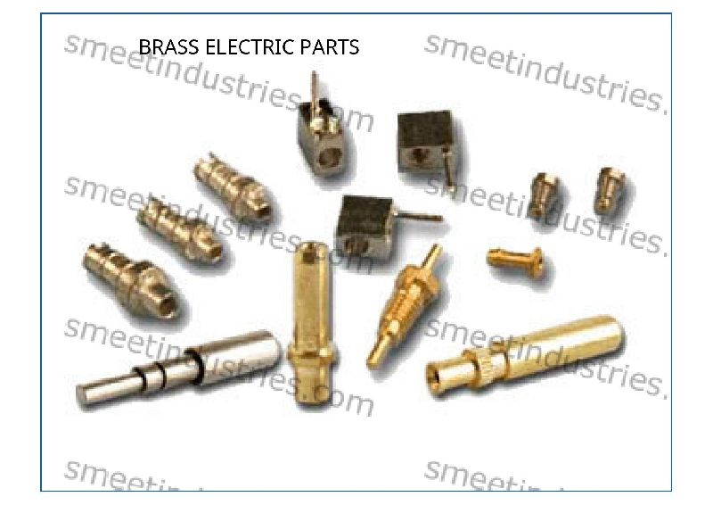 Polished Brass Electric Parts, for Electrical Industry, Size : Standard
