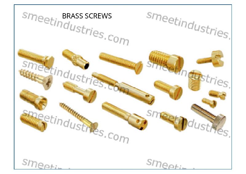 Brass Round Screws