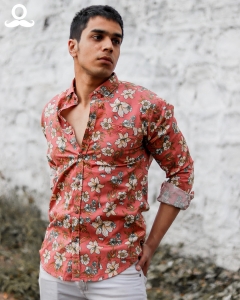 Full Sleeve Flower Printed Shirts, Size : M, XL, XXL, Occasion : Casual  Wear at Best Price in Pune