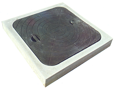 Rectangular Coated FRP Chamber Covers, for Road, Street, Feature : Highly Durable, Perfect Shape