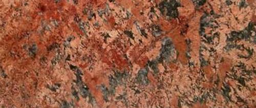Polished Alaska Red Granite Slab
