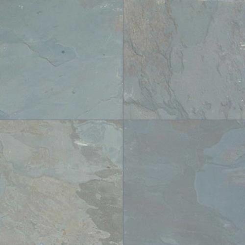 Square Bush Hammered Grinded Kund Multi Slate Stone, for Flooring, Pattern : Plain