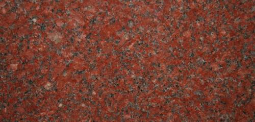 Polished Plain Ruby Red Granite Slab, Feature : Crack Resistance, Washable