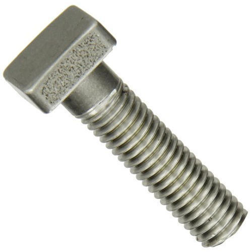 Stainless Steel Square Head Bolts, Color : Silver