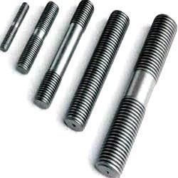 Round Stainless Steel Polished Stud Bolts, for Fittings, Feature : Accuracy Durable