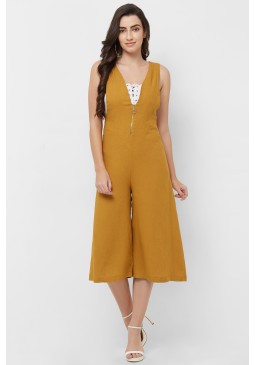 V-neck Jumpsuit, Feature : Anti-Shrink