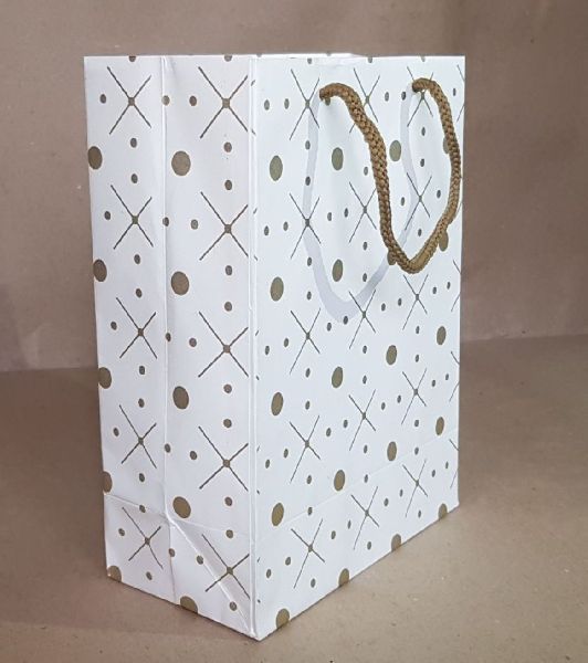 Printed gift paper bags, Size : 7.5x9.5inch