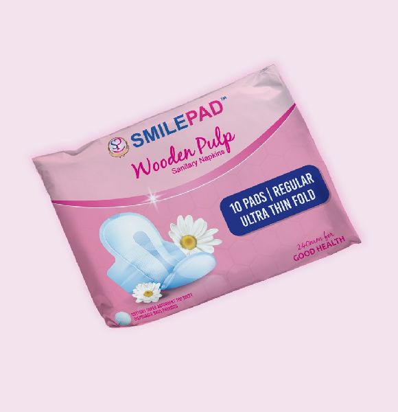 SMILEPAD ULTRA THIN SANITARY NAPKINS, Style : Disposable