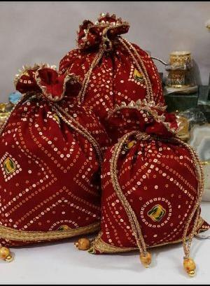 Printed potli bags, Technics : Attractive Pattern