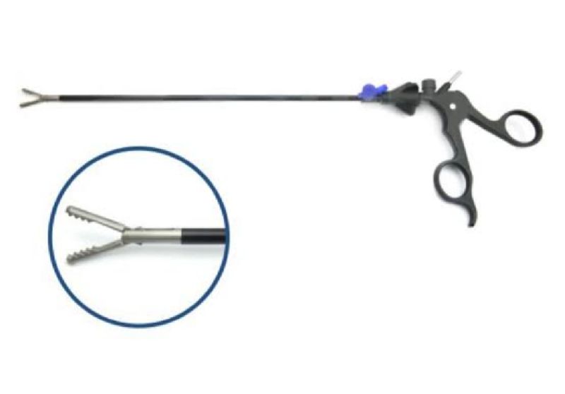 Polished Metal Laparoscopic Grasper, for Clinical, Feature : Fine Finished, Light Weight