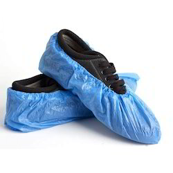 Non Woven Disposable Shoe Cover, for Clinical, Hospital, Laboratory, Pattern : Plain