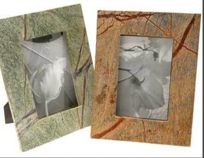 Modern Marble Photo Frame, Color : Brown, Green, Grey