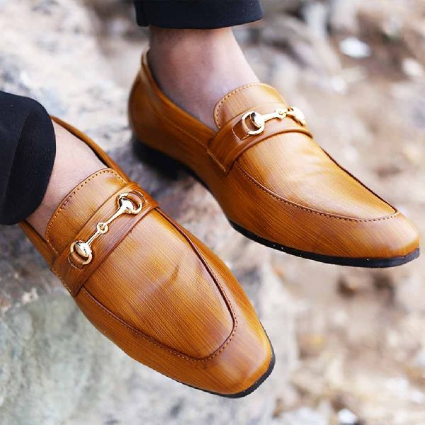 Stylish Leather Loafer Shoes, Style : Casual
