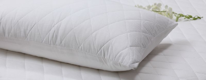 Plain Cotton Pillow Protector, Size : Standard