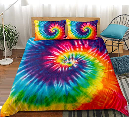 Tie and Dye Bedspread by Loyal Premium White, tie dye bedspread, INR 0 ...