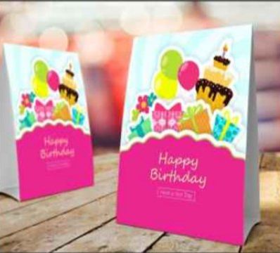 Birthday Paper Table Tent Card, Feature : Eco-Friendly