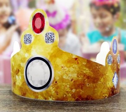 Paper king crown, Occasion : Birthday Party