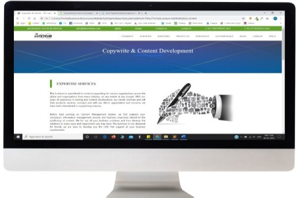 Copywrite &amp; Content Development Services