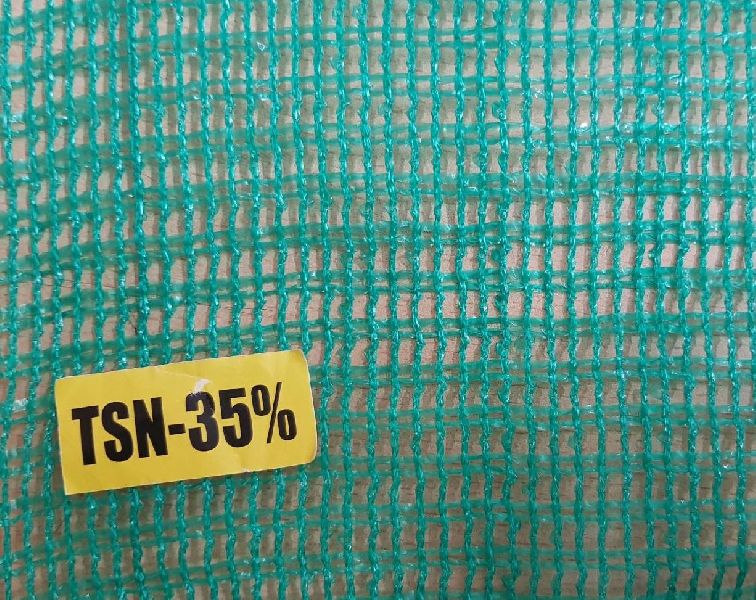TSN Green Shade Net (35%), Length : 50-100 Mtr.