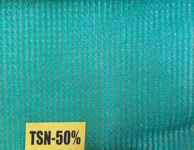 TSN Green Shade Net (50%), Length : 50-100 Mtr.