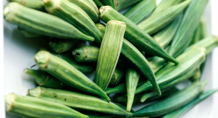 Fresh Green Okra