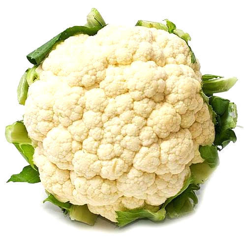 fresh organic cauliflower