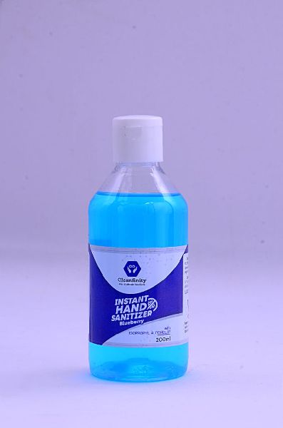 200ml Blueberry Instant Hand Sanitizer, Feature : Dust Removing, Enhance Skin