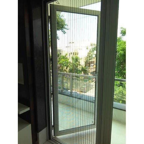 Polished UPVC Mesh Door, for Home, Hotel, Office, Restaurant, Feature : Easy To Fit, Good Quality