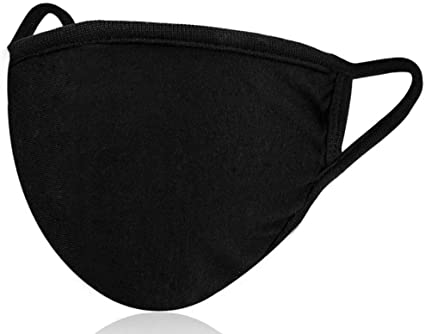 Cotton Reusable Mask, for Pollution, Protects From Dirt, Pattern : Plain, Printed