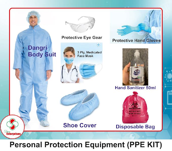 Rubber PPE Kit, for Safety Use, Safety Use, Size : STANDARD SIZE