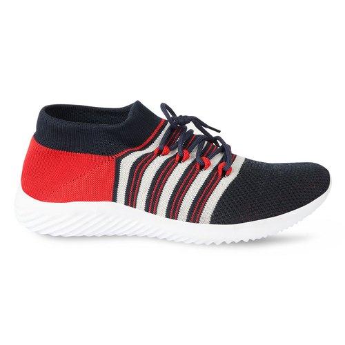 HRV SPORTS Mens Navy Blue & Red Running Shoes