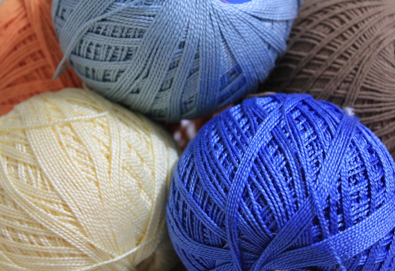 Crochet Yarn, for Sewing, Weaving, Pattern : Dyed