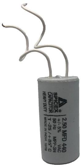2.5 MFD 440V FAN CAPACITORS, for Domestic, Industrial, Machinery, Capacitor Type : Dry Filled